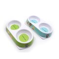 Double Round Melamine Pet Bowl Base